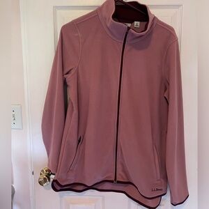 LL bean zip up sweatshirt